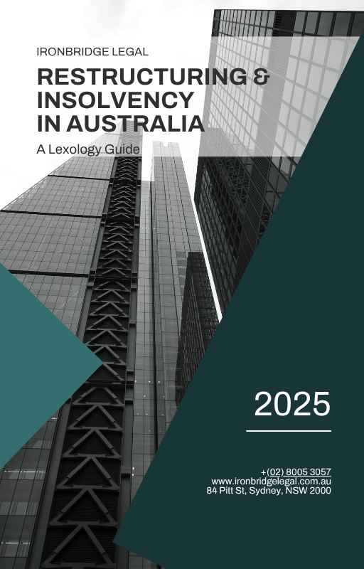 Restructuring & Insolvency in Australia